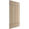 Ekena Millwork Rustic Four Board Spaced Board-n-Batten Rough Sawn Faux Wood Shutters, 23 1/2W x 48H, PR SHUBSS23X48RSPR - alternate 6